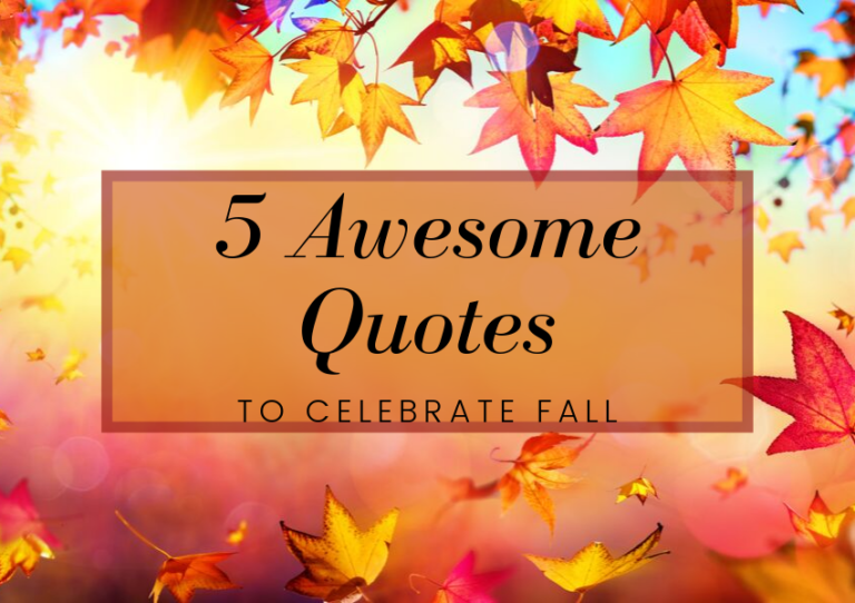 5 Awesome Quotes to Celebrate Fall - Hello Creative Me