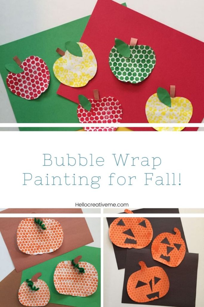 bubble wrap painting projects