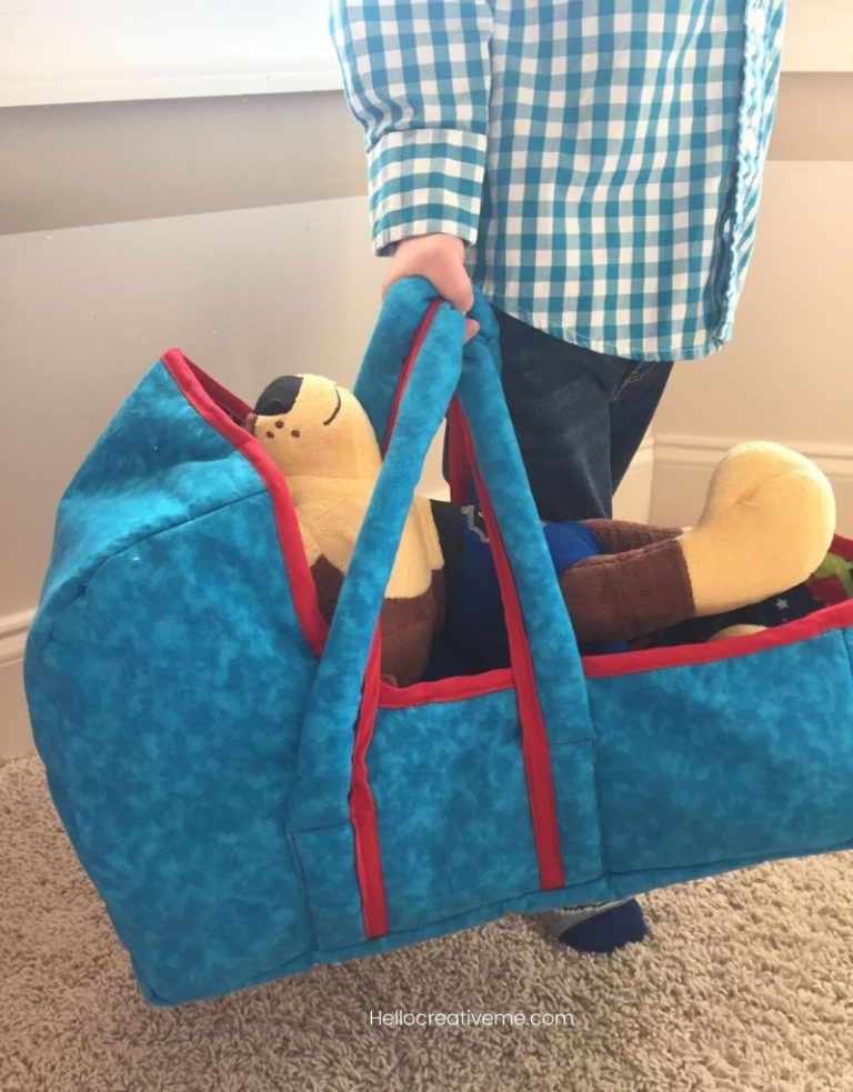 Fabric Baby Doll Baskets Hello Creative Me