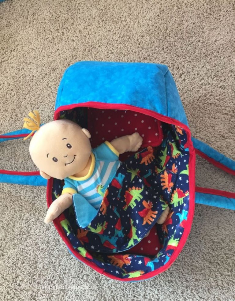 Fabric Baby Doll Baskets Hello Creative Me