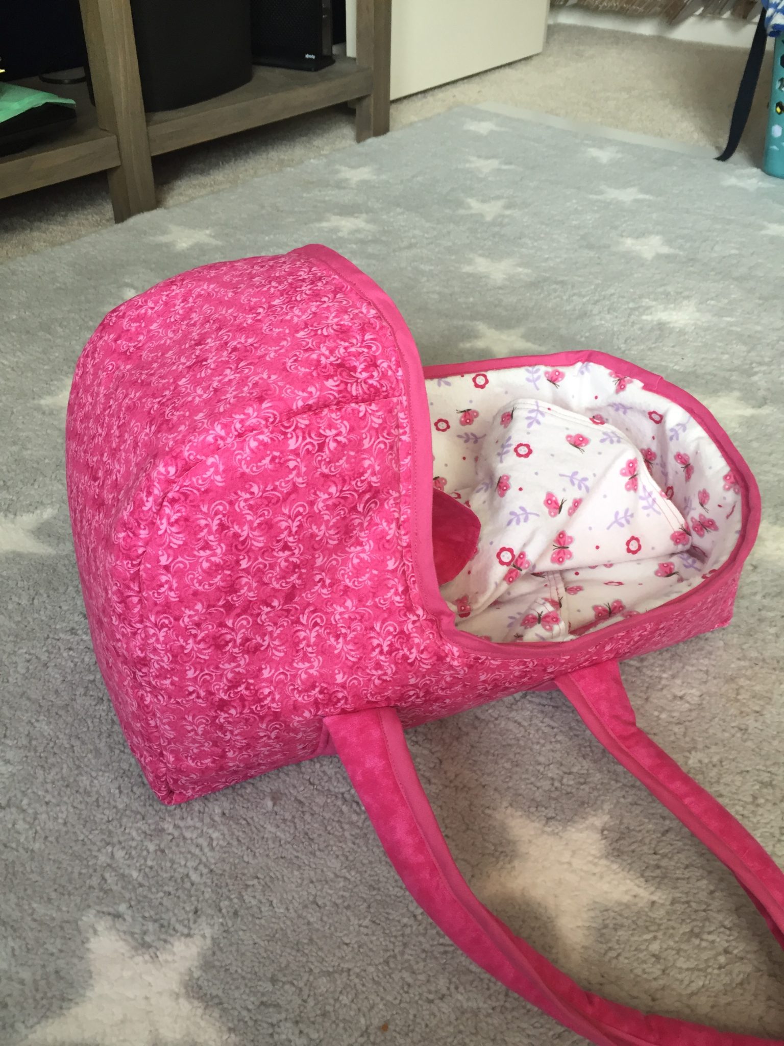 Fabric Baby Doll Baskets Hello Creative Me