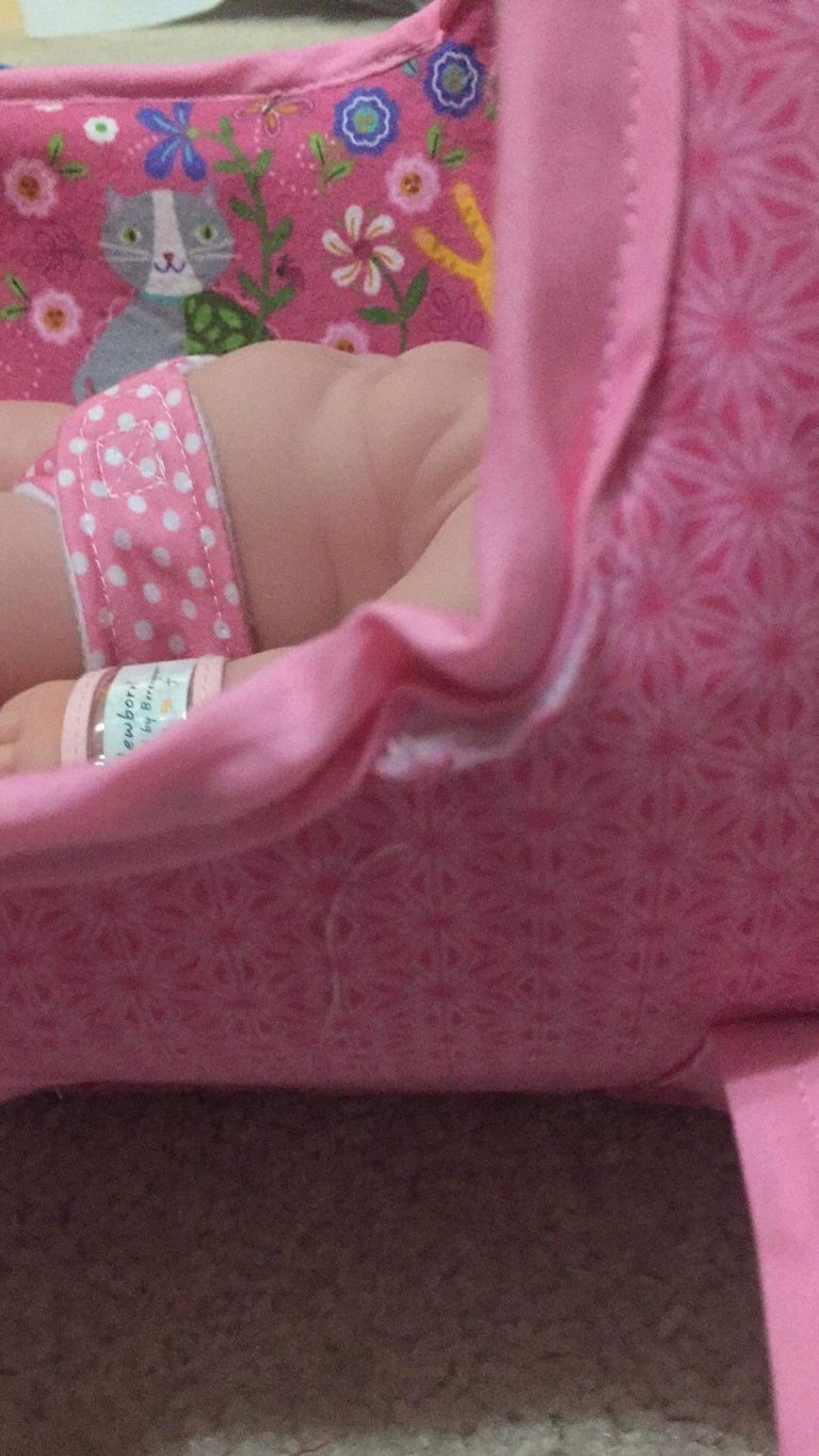 Fabric Baby Doll Baskets Hello Creative Me