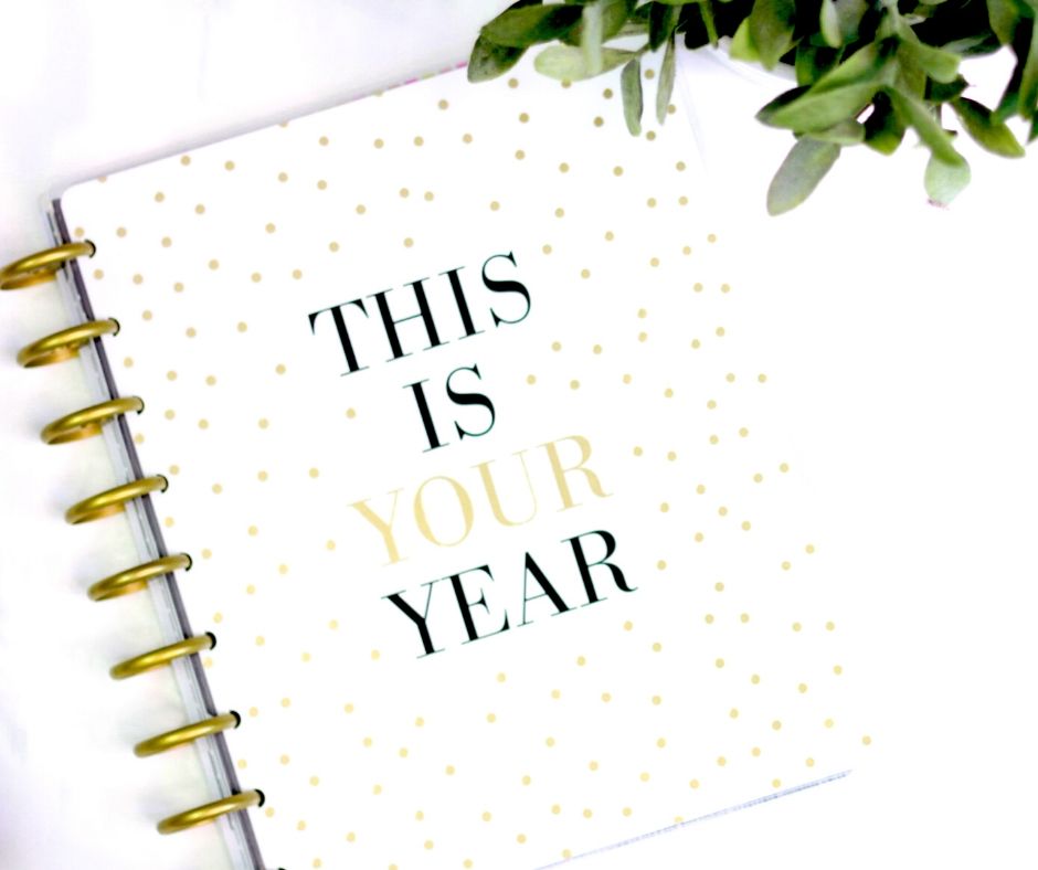 This is your year notebook